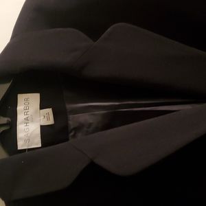 NWT (BLAZER & SKIRT ) 2-piece Black 100%Polyester SAG HARBOR suit size 14